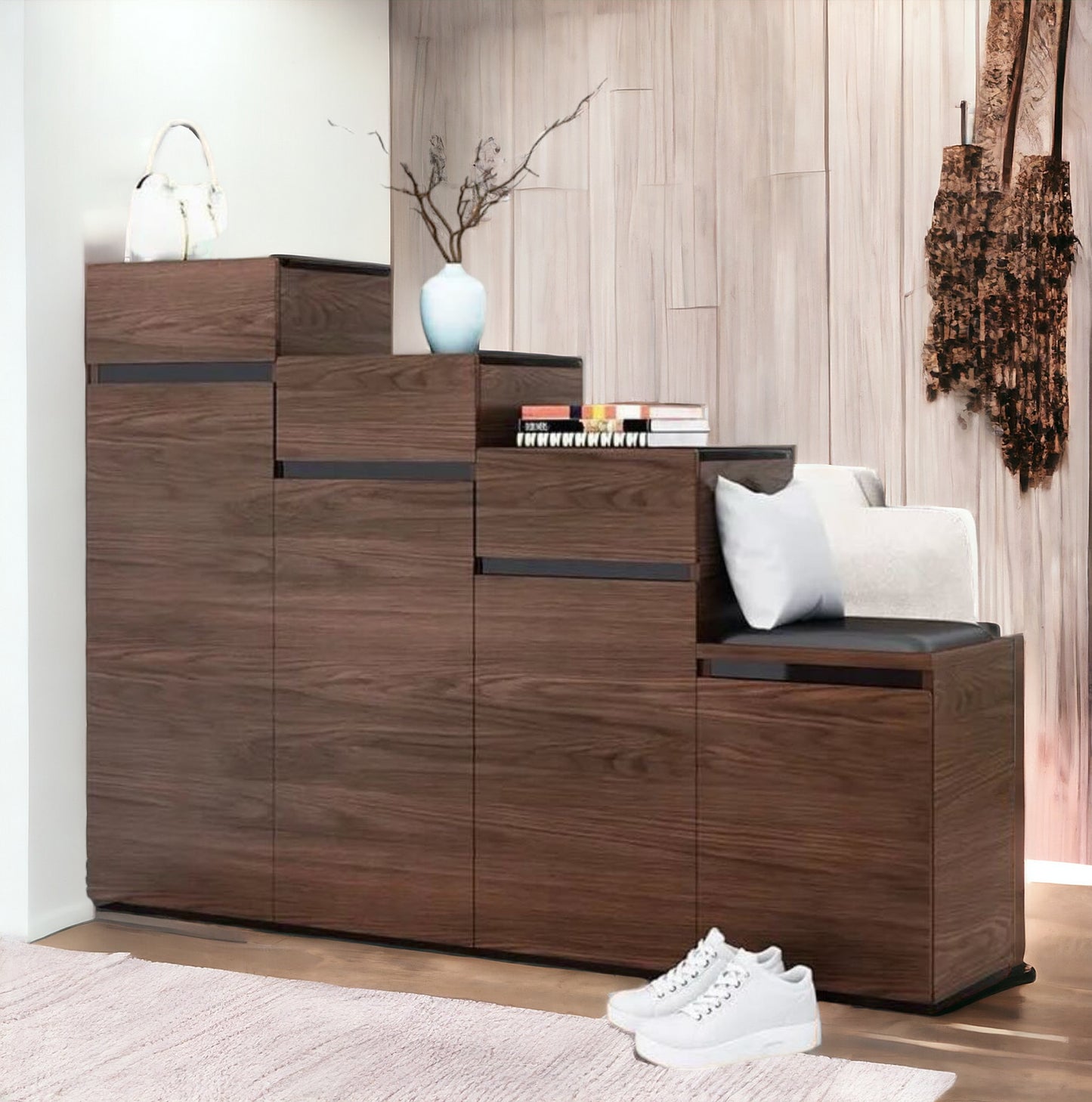 ladder and Practical Entryway Shoe Rack - CG-LASAPE0000