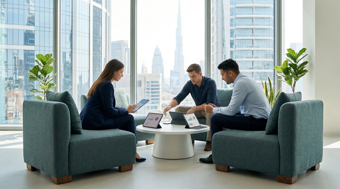 'The Vantage' Modular Lounge Unit | وحدة الجلوس المعيارية "ذا فانتج"