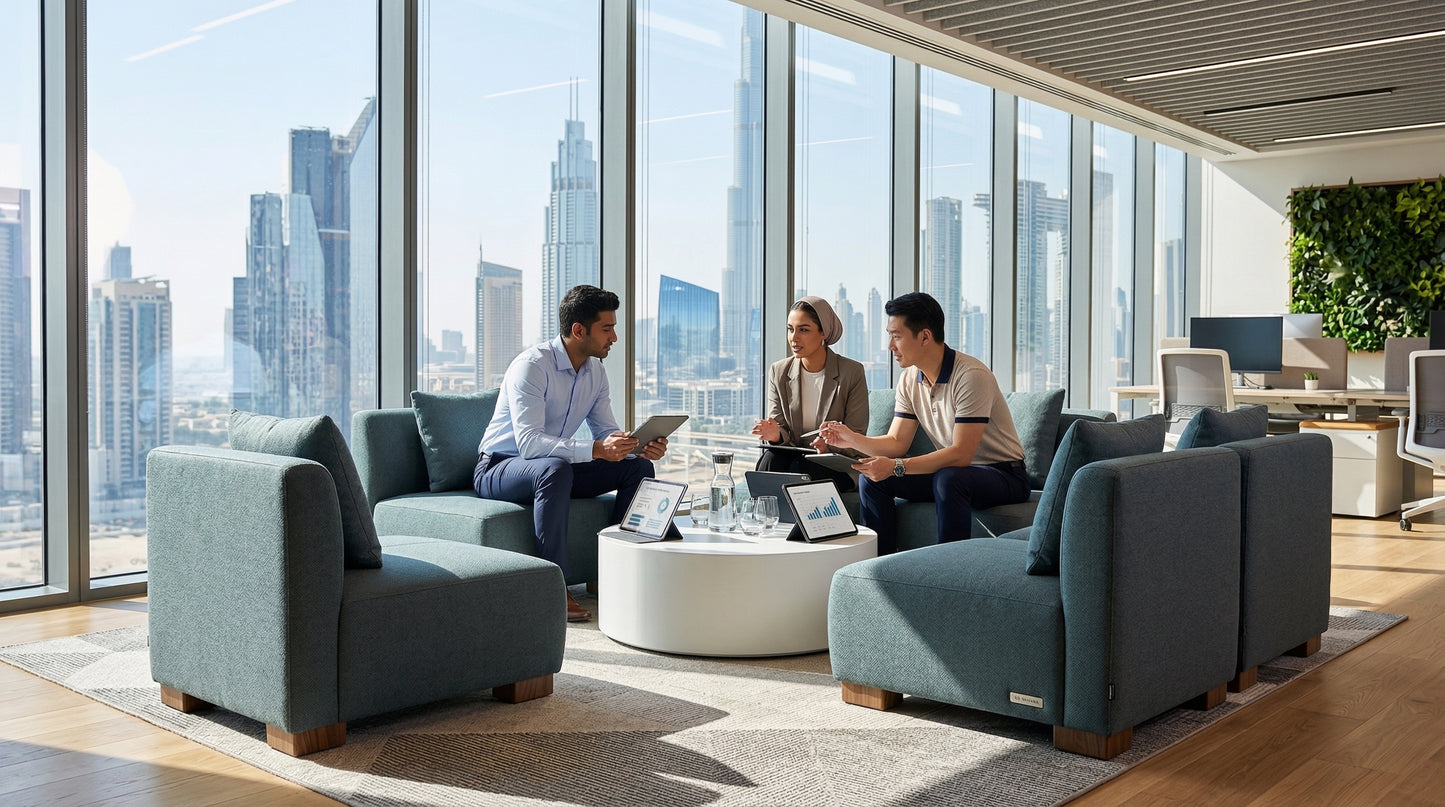 'The Vantage' Modular Lounge Unit | وحدة الجلوس المعيارية "ذا فانتج"