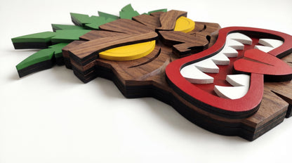 The Savage Tiki– 3D Wooden Wall Decor