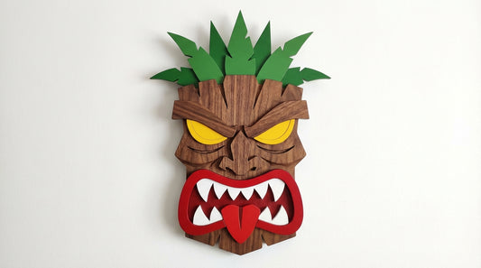 The Savage Tiki– 3D Wooden Wall Decor