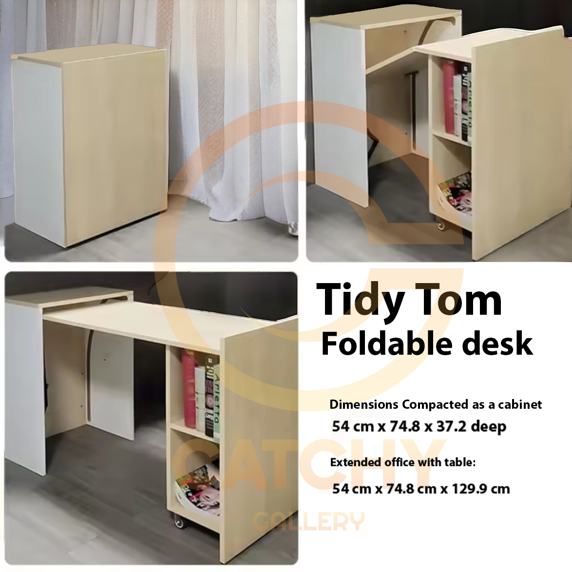 Tidy Tom Foldable desk with chair -  CG-TTFD0000