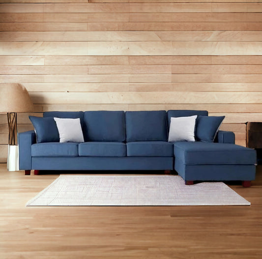 Royal Blue Corner Sofa - CG-RBCS0000