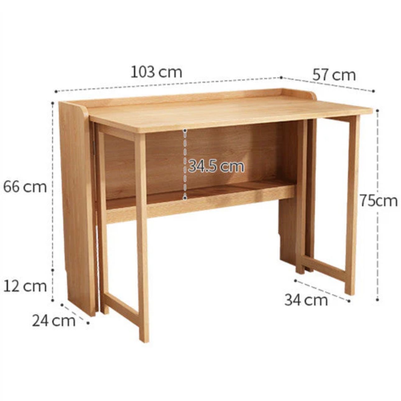 Computer Writing Foldable Desk space saving - CG-CWFD0000