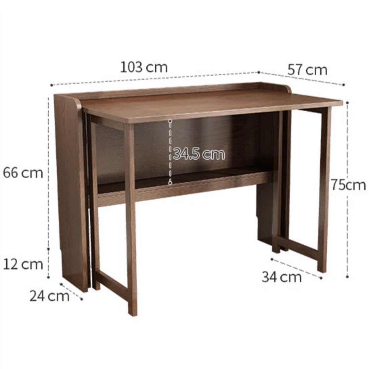 Computer Writing Foldable Desk space saving - CG-CWFD0000