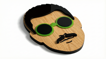 Mr. Jony – Wooden Wall Mask
