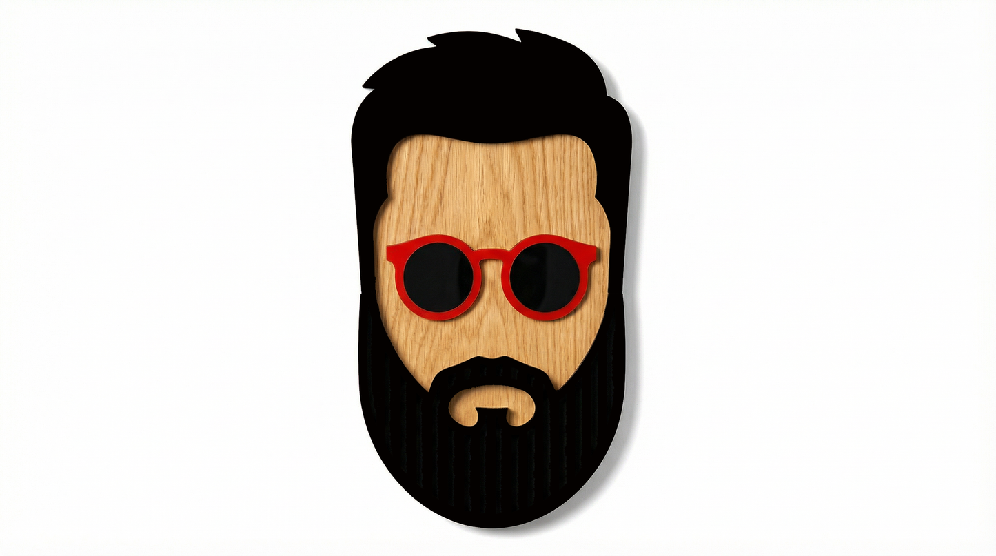 Mr. ADAM – Wooden Wall Mask
