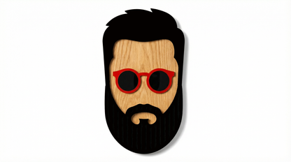Mr. ADAM – Wooden Wall Mask
