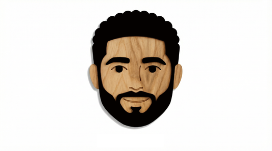 Mr. Carter – Wooden Wall Mask