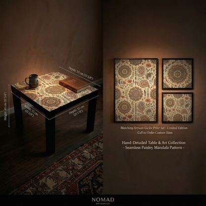 The Nomad Spirit | طاولة "روح النوماد"(Artisan Boho Collection)