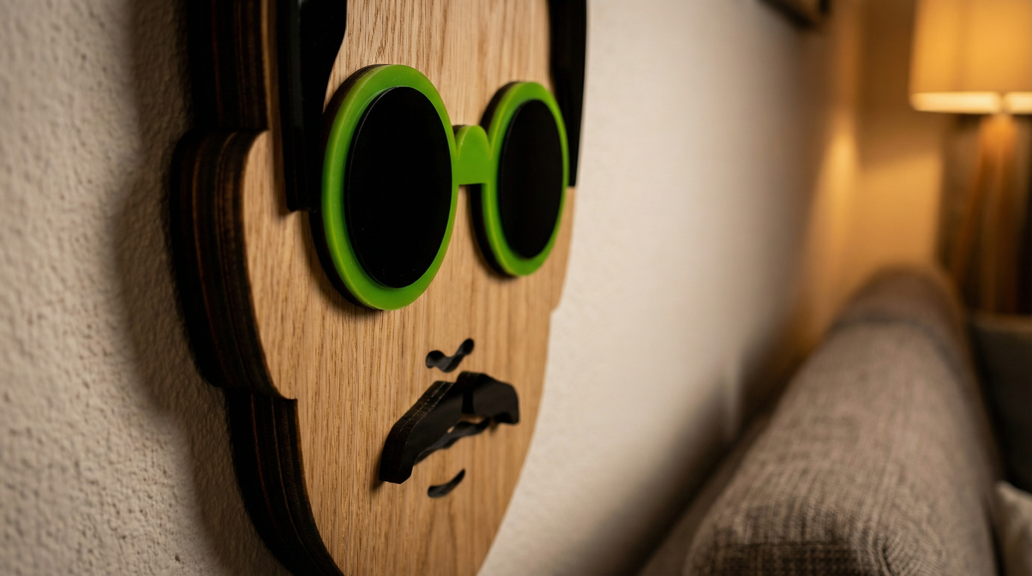 Mr. Jony – Wooden Wall Mask
