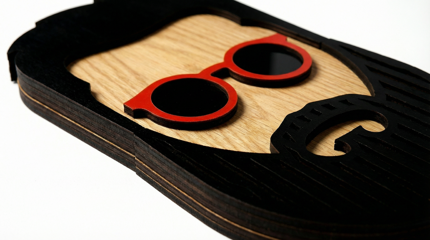 Mr. ADAM – Wooden Wall Mask